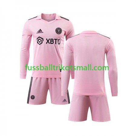 Fußballtrikots Inter Miami Kinder 2023-2024 Langarm Heimtrikotsatz kaufen